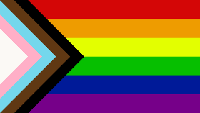 progressive pride flag